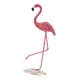 thumbnail image 3 of 3x Flamingo Figur Miniaturskulptur Glassockel Stand Tisch, 3 of 9