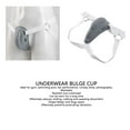 thumbnail image 3 of Taza Protectora De Silicona Para Circuncisión Para Hombres, Cubierta Abultada, Soporte Cómodo Para Después De La Circuncisión Para Gimnasio, Copa Abultada De Silicona Para, 3 of 7