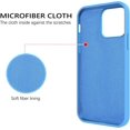thumbnail image 3 of Compatible with iPhone 13 Pro Case, Liquid Silicone Soft Gel Rubber iPhone 13 Pro Phone Case Slim Fit Cover with Microfiber Lining Protective Phone Cases for iPhone 13 Pro 6.1 inch, Sea Blue, 3 of 15