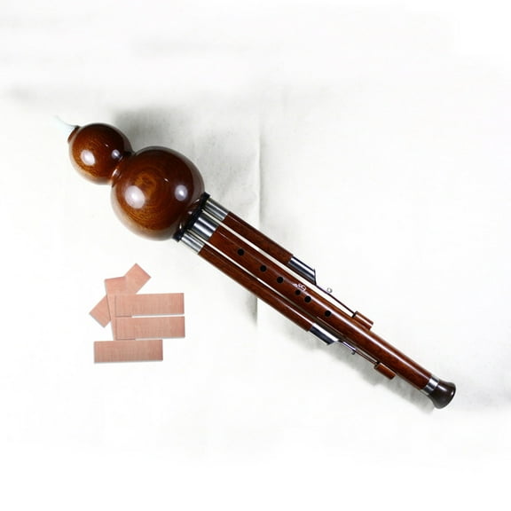 WHAMVOX  5 Pcs Flute Accessories Cucurbit Reed Traditional Instrument Supplies