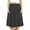 Gray, variant on Women Regular Skirt With Pockets Below The Knee Length Color Ruched Flowy Midi Skirt Complexion XL