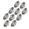 thumbnail image 3 of YLSHRF Sewing Beads,Sewing Accessory,10pcs Sew On Rhinestones Crystals Shiny Buttons Decoration For DIY Crafts Clothes Shoes Bags, 3 of 8