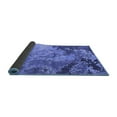 thumbnail image 2 of Ahgly Company Indoor Round Oriental Blue Industrial Area Rugs, 8' Round, 2 of 4