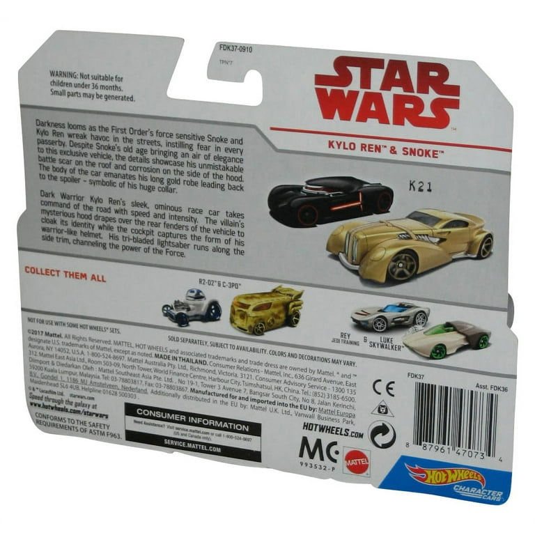 Hot wheels star wars snoke outlet