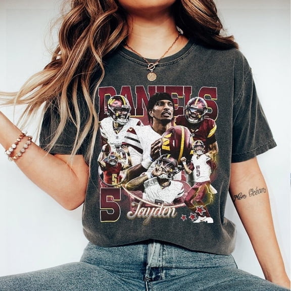 Vintage Daniel Bootleg 90s Football Shirt, Washington Gift For Fan Football Game Day