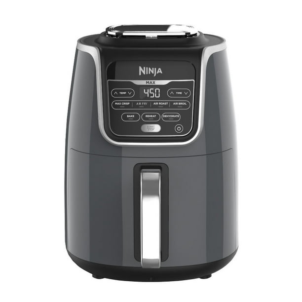 Ninja 5.5Quart Air Fryer Max XL, AF161 in Black and Silver Walmart