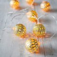 thumbnail image 3 of Lighting 1.5M Series Lights Decorative Round - Yellow Lights, 3 of 4