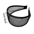 thumbnail image 3 of Women's Wide Mesh Headband, Non Sweat Absorbent Sports Headwrap, Breathable Workout Head Band for Running, Yoga, Tennis, Fitness & Daily Wear, Light Beige ( ), 3 of 6
