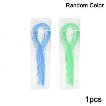 35pcs Dental Floss Threader Nylon Loop Floss Threaders 0.3mm Sell Color 'η [ы ∫> V5A9