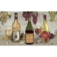 thumbnail image 3 of Baker, Mary Beth 18x12 Black Modern Framed Museum Art Print Titled - Uncork Wine Trio II, 3 of 5