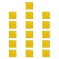 thumbnail image 2 of 16 Uds. Esteras de ejercicio de azulejos entrelazados, esteras de rompecabezas antideslizantes, esteras de gimnasio entrelazadas para gimnasio, pista Amarillo, 2 of 8