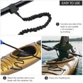 thumbnail image 3 of Paleta 4 paquete kayak paddle corida de paleta ligera estirable kayak rod de correa de correa para la canoa de paseos de navegación kayaking, 3 of 7