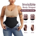 thumbnail image 5 of MISS MOLY Womens Plus Size Body Shaper Tummy Control Shapewear Shorts High Waist Seamless Thigh Slimmer US 12-22, 5 of 6