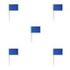 thumbnail image 2 of Ounissouiy 100 piezas suministros de decoración de pasteles banderas de palillos de herramientas sólidas para hornear de Halloween favores de Azul 5piezas Ounissouiy CBP220655, 2 of 4