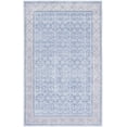 thumbnail image 3 of SAFAVIEH Tucson Diego Traditional Machine Washable Area Rug, 3' x 5', Blue/Rust, 3 of 15