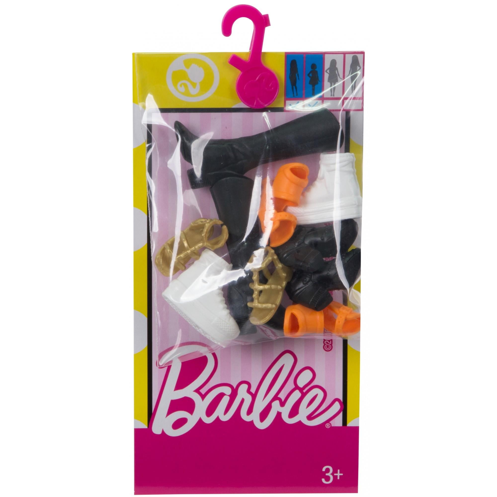 Barbie Accessories Original & Petite Doll Shoe Pack 