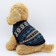 thumbnail image 5 of XL Ropa para mascotas, suéter de invierno de 2 patas con estampado de hilo de lana resistente a desgarros, súper suave, ropa para mascotas para exteriores Qinhai, 5 of 5