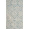 thumbnail image 2 of SAFAVIEH Marbella Driskoll Medallion Area Rug, Turquoise/Ivory, 6' x 9', 2 of 7