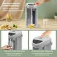 thumbnail image 5 of Hot Water Dispenser 5.8L, Stainless Steel Water Boiler and Warmer, Countertop Water Heater with 3-Way Dispense, Auto Keep Warm Electric Hot Water Pot for Tea, Coffee and Baby Formula, Silver, 5 of 12