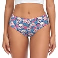 thumbnail image 1 of Balery Skull Ropa Interior de Algodón para Mujer con Dibujo – Braguitas Cómodas y Elásticas, Estilo Clásico-XX-Large, 1 of 6