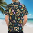 thumbnail image 6 of High Quality Hawaiian Shirts for Men Short Sleeve Aloha Beach Shirt Floral Summer Casual Button Down Shirts Blouses UPYHI5, 6 of 7