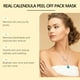 thumbnail image 5 of Clearance Collagen face mask Skin care Beauty Face Mask Skincare Calendula Peel Off Mask | With Herbal Infused Brightening Serum | Formulated With Real Calendula Flower Leaves An(buy 2 get 10% off), 5 of 5