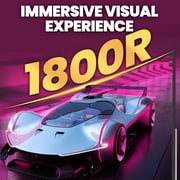 CRUA 27 200Hz Curved Gaming Monitor,FHD 1800R White Computer Monitor,120% sRGB,FreeSync,Low Motion Blur,HDMI & DP