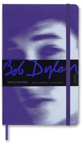 Moleskine Bob Dylan Collectors Edition Black Lined Large Hard Cover Notebook for sale online 