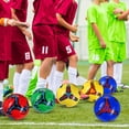 thumbnail image 4 of Juego de balones de fútbol MiniInflat, 12 unidades, tamaño 4, con bomba, 20 cm, 4 of 6
