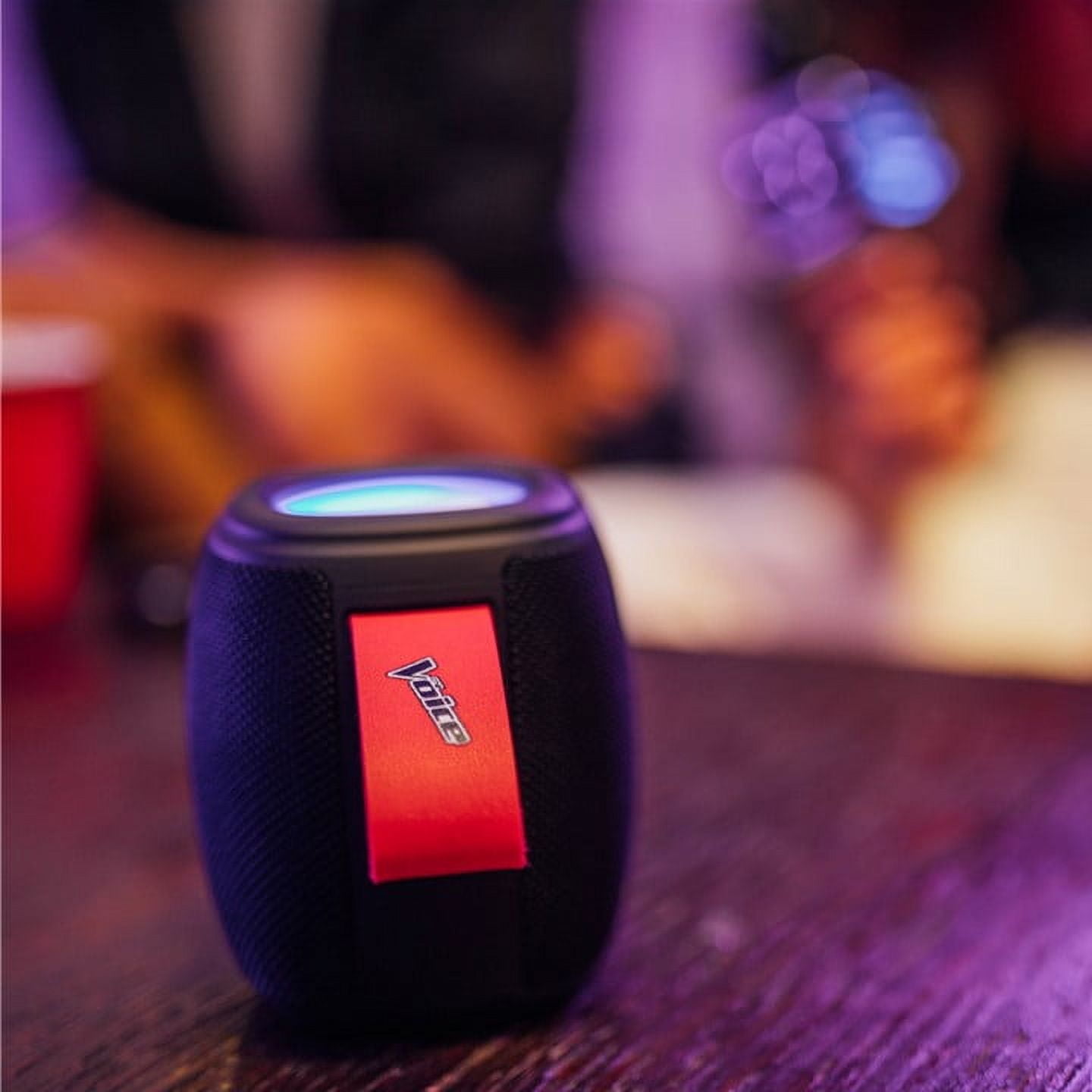 The Voice Portable Bluetooth Speaker, Multicolor, VLEG-6