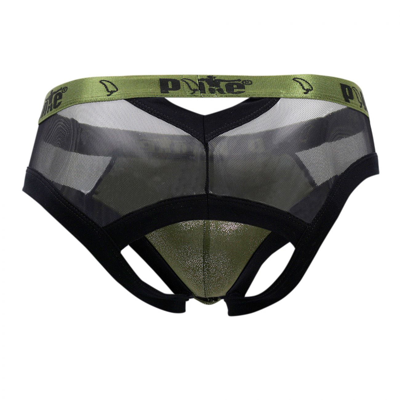 Pikante Underwear Private Jockstrap In Green  Pikante Underwear –   - Men's Underwear and Swimwear