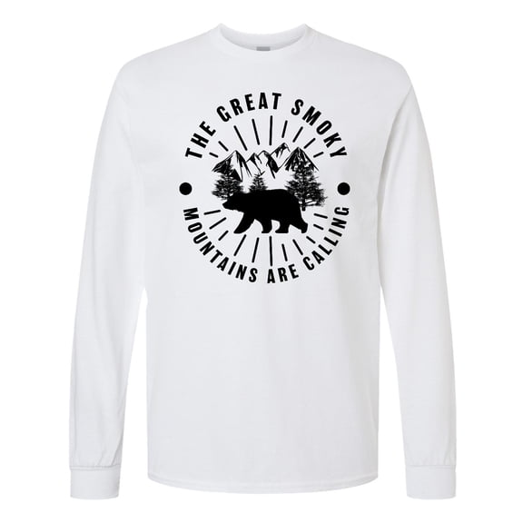 Inktastic The Great Smoky Mountains Are Calling Long Sleeve T-Shirt