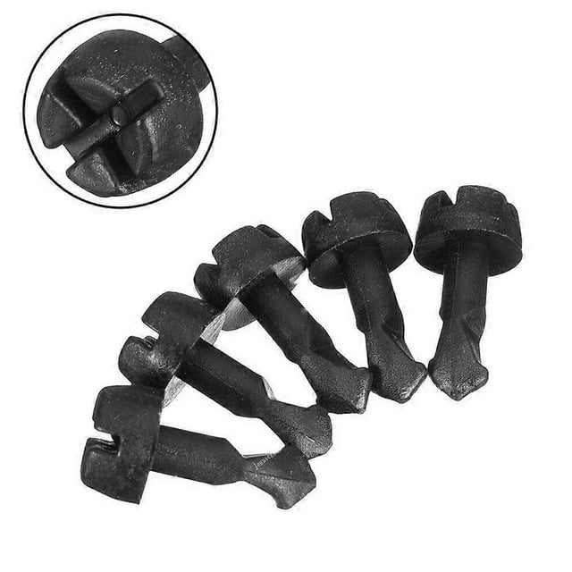 5Pcs Car Engine Top Cover Turn Clips Locking Black Screws For A4 A6 A8 For Skoda Superb 2002-2008 Car Interior Accessories