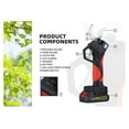 thumbnail image 4 of 25mm/30mm/40mm Cordless Pruner Shear Efficient Fruit Tree Bonsai Pruning Electric Tree Branches Cutter 16.8V/21V Battery ,High Efficiency, 4 of 6