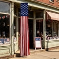 4th of July Large Hanging Flag Banner - Patriotic Porch Pennant Ribbon ...