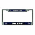 thumbnail image 1 of Oilers d'Edmonton Cadre de Plaque d'Immatriculation Chromée, 1 of 1