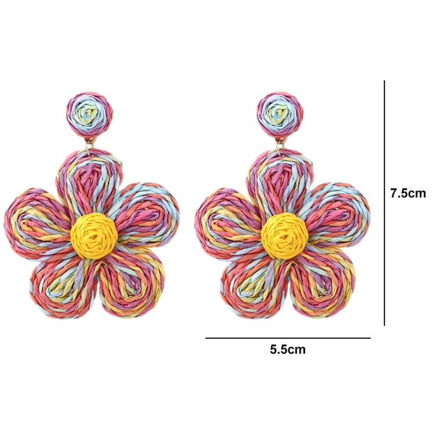 Boucles d'Oreilles Coquillage Longue Pendante | Arène Bijoux
