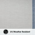 thumbnail image 6 of Nicole Miller New York Patio Country Landry Traditional Border Indoor/Outdoor Area Rug, Grey/Blue, 5'2"x7'2", 6 of 8
