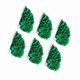 thumbnail image 3 of Pompons légers pour pom-pom girl, accessoires de danse, de fête et de sport (vert), 3 of 4