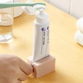 thumbnail image 2 of SHISUYAN 3pcs Rolling Tube Toothpaste Squeezer Manual Toothpaste Holder Stand Rotate Toothpaste Dispenser for Bathroom, 2 of 8