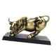 thumbnail image 5 of Escultura de toro, obra de arte moderna, estatua de toro para decoración del hogar, tienda, negocio. 40cmx23cmx26cm, 5 of 9