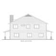 thumbnail image 5 of 001-3448: Farmhouse Garage apartment 3 Bed, 3 Bath Luxury Home Plan, 4073 Sq Ft: Full Blueprints with License to Build by Home Plan Marketplace - Lesuto, 5 of 7