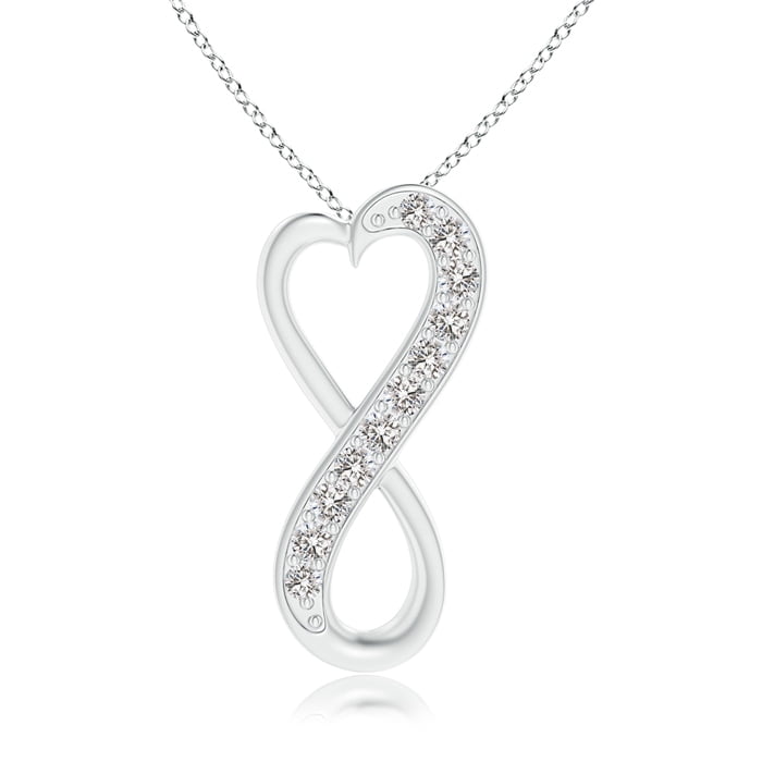 Mia Diamonds 14k Yellow Gold 5mm Heart Peridot bezel pendant
