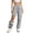 R#01-Gray, variant on Hudaneo Womens Pants Lightweight Cargo Pants for Womens Zip-Off Trekking Trousers Waterproof Joggers Hiking Pants, Black M