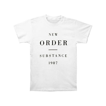 New Order Men's  Substance 1987 Slim Fit T-shirt