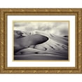 thumbnail image 1 of Vilches, Manuel 14x11 Gold Ornate Wood Framed with Double Matting Museum Art Print Titled - Pinza de Arakao Desierto del TenerA, 1 of 4