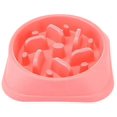 thumbnail image 1 of ZHAOCHENG Cuenco para perros de alimentación lenta, diseño antideslizante, divertido, interactivo, para perros (rosa), 1 of 5