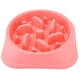 thumbnail image 1 of Comedero lento para perros con alimentación lenta, diseño antideslizante, divertido, interactivo, para perros (rosa), 1 of 5
