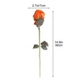 thumbnail image 3 of 6pc Artificial Flower Bouquets, Fake Flowers, Home Decoration Bouquets, Real-Like Vibrant Design, 38cm Length, Vase Centerpiece, Wedding Party Office Decor, Easy to Display, 3 of 9