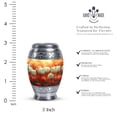thumbnail image 2 of Twilight's Blooms Small Ashes Keepsake - Cremation Memorial - Funeral Urns For Adult Ashes Women - Adult Urns For Human Ashes Men - Urn For Ashes Adult Male Small (Size-3inch,2pcs), 2 of 5